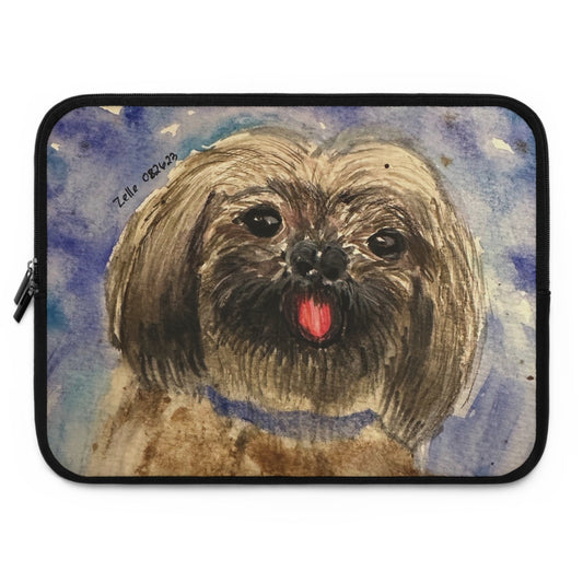 Portrait Laptop Sleeve "A Portrait of Love: Komh Appa Artwork"