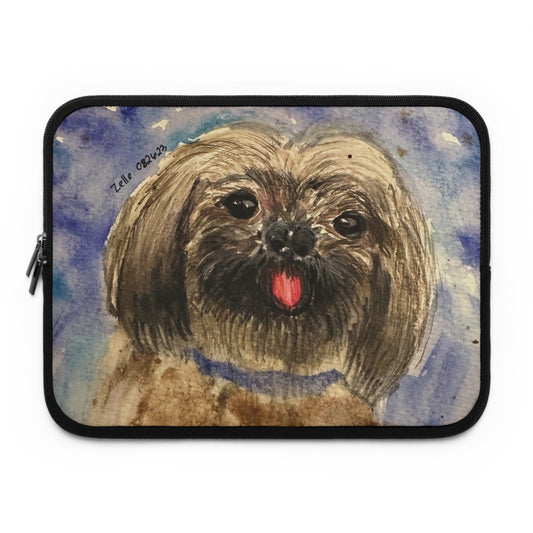 Portrait Laptop Sleeve "A Portrait of Love: Komh Appa Artwork"