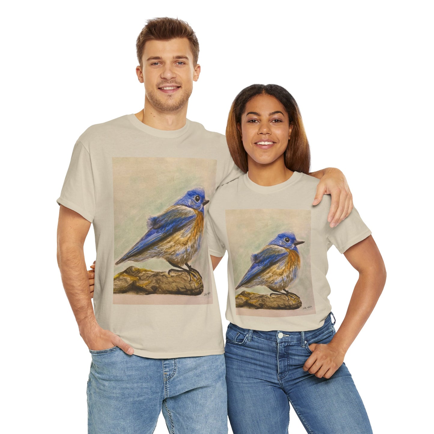 “Blue Bird Project" Unisex Heavy Cotton Tee