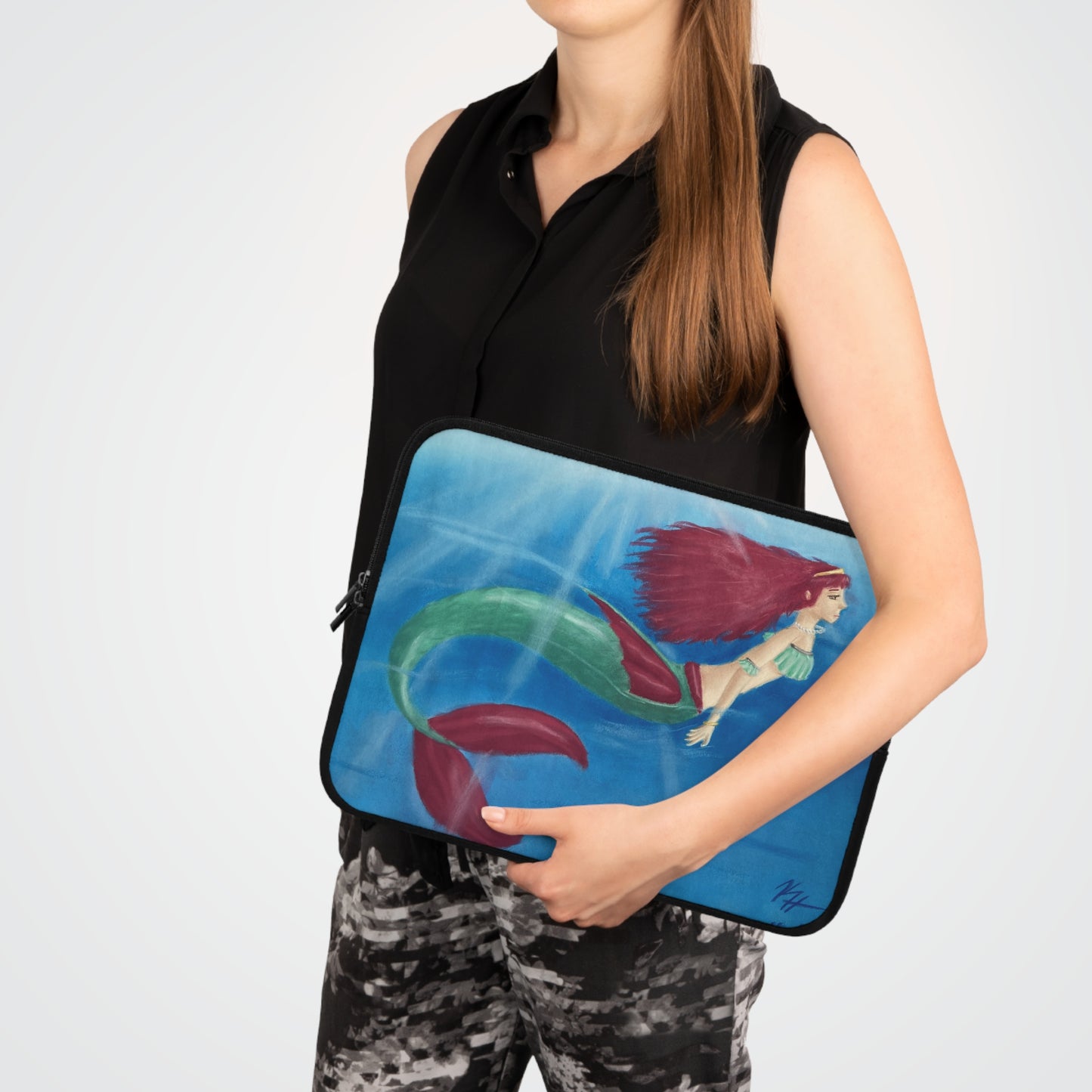 “Mermaid Series 2 – Ruella" Laptop Sleeve