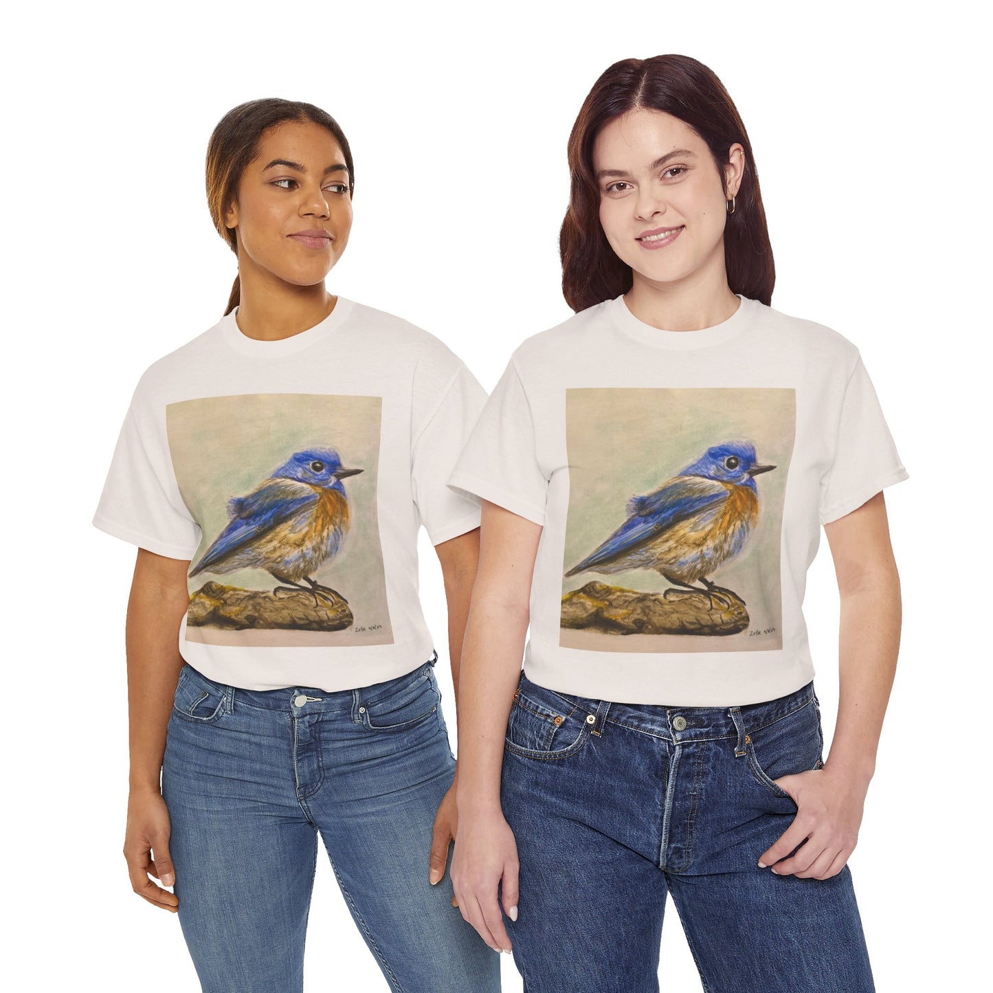 “Blue Bird Project" Unisex Heavy Cotton Tee