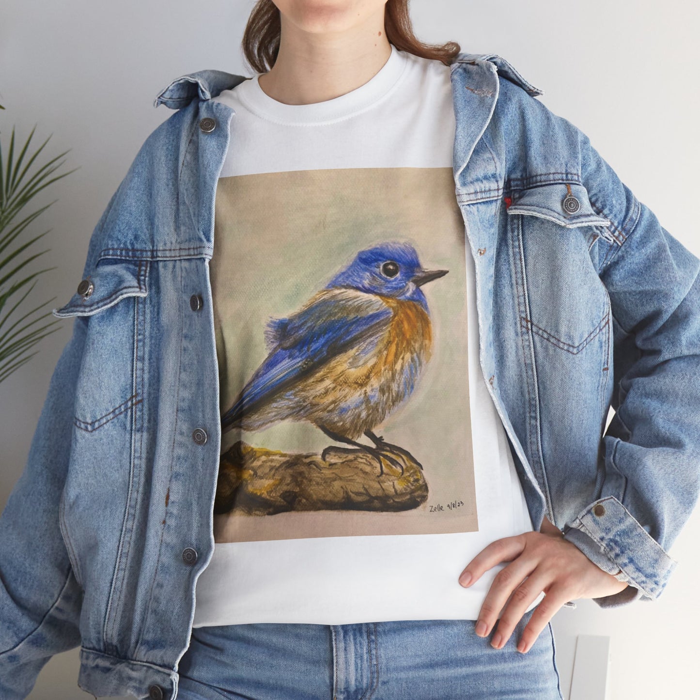 “Blue Bird Project" Unisex Heavy Cotton Tee