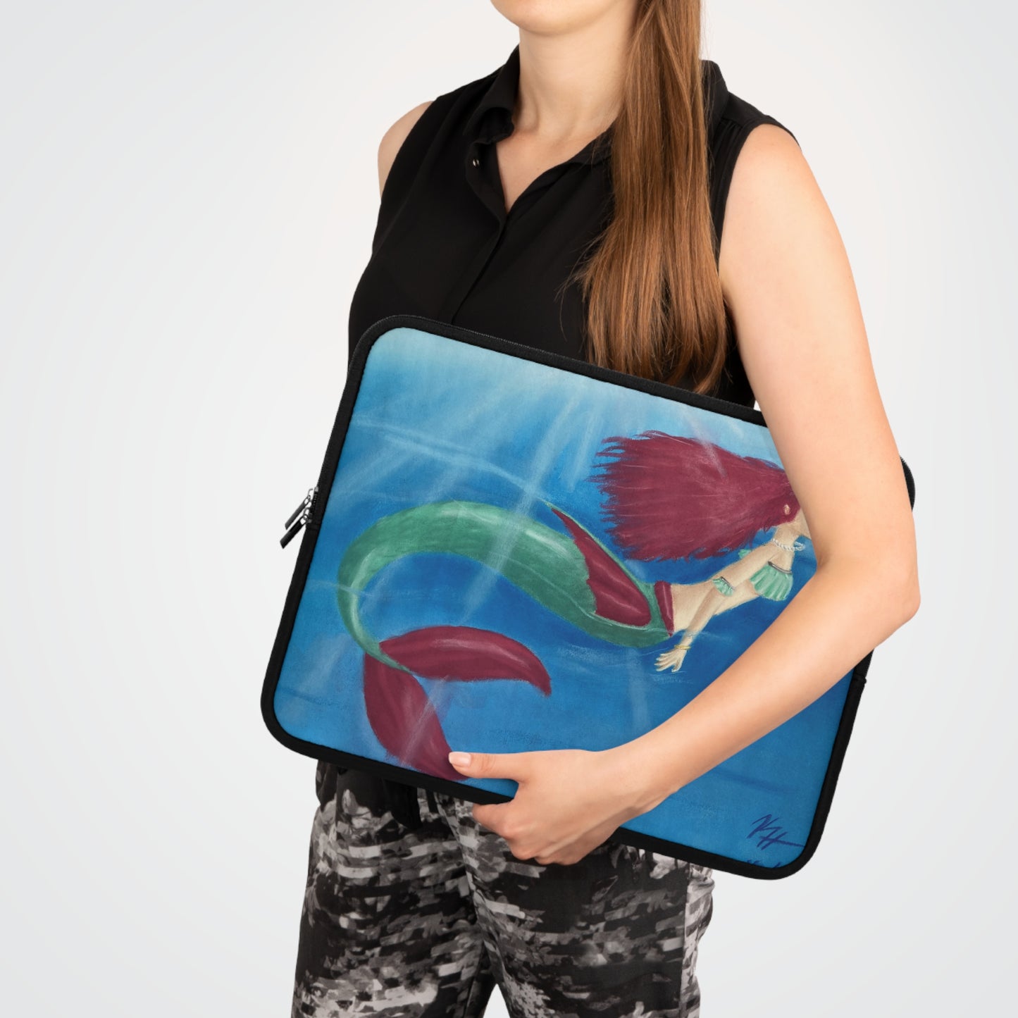 “Mermaid Series 2 – Ruella" Laptop Sleeve