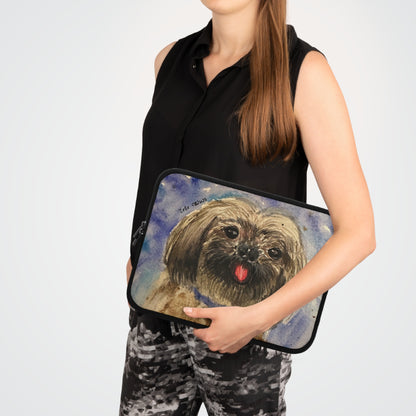Portrait Laptop Sleeve "A Portrait of Love: Komh Appa Artwork"