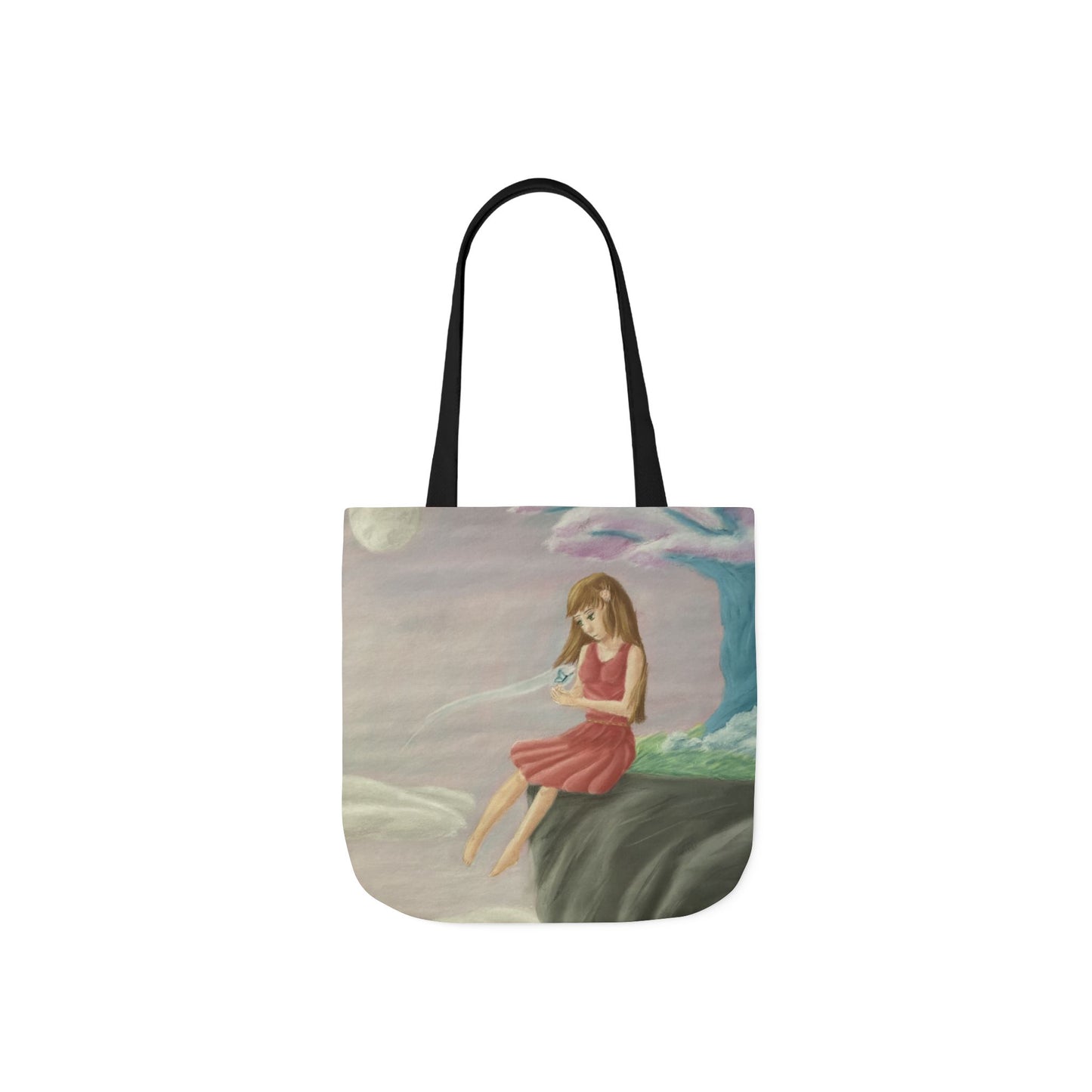 “Lost in Thought” Tote Bag – Dreamlike Serenity by Kate Hilsts