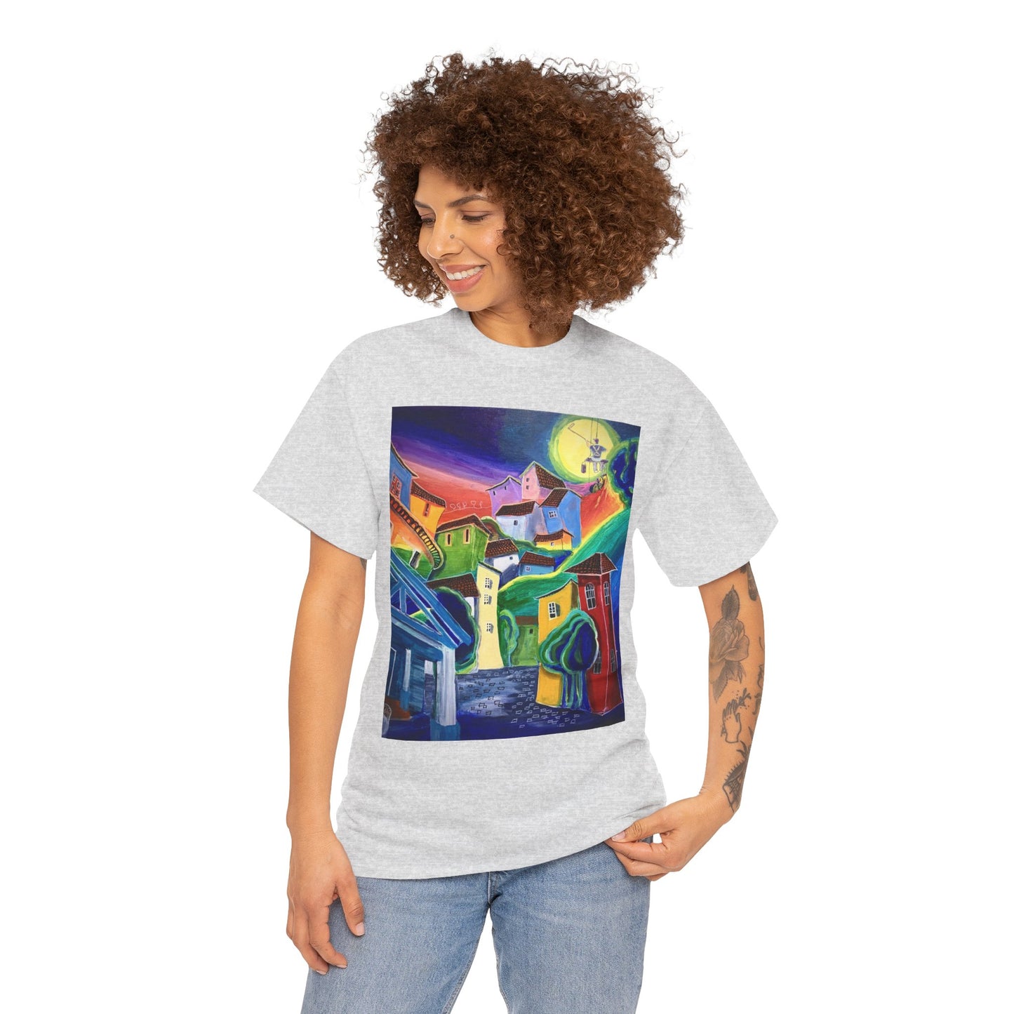 “Dreams" Unisex Heavy Cotton Tee – Wearable Art of Hope