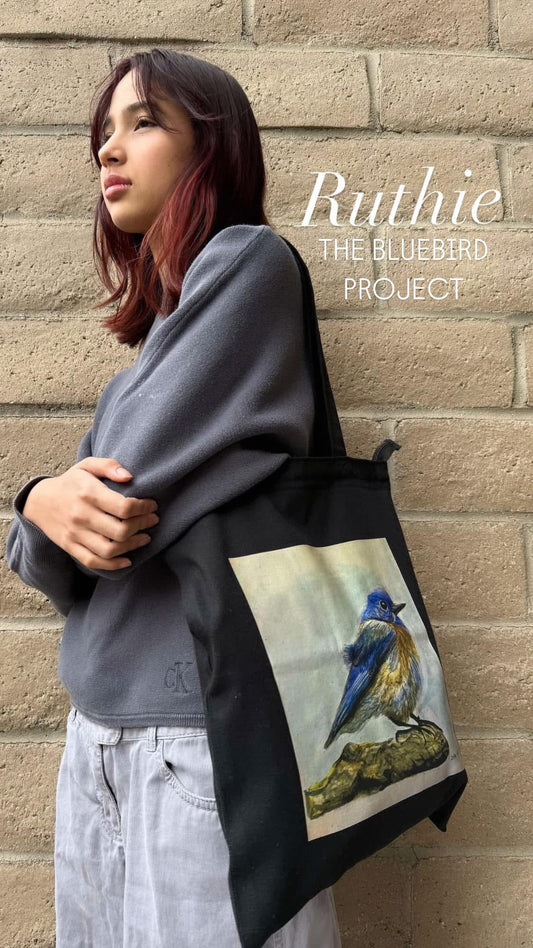 Tote Classic Bag "The Blue Bird Project"